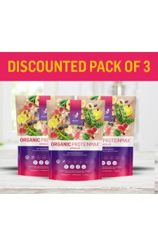 3 x Organic ProteinMax (Chocolate) 